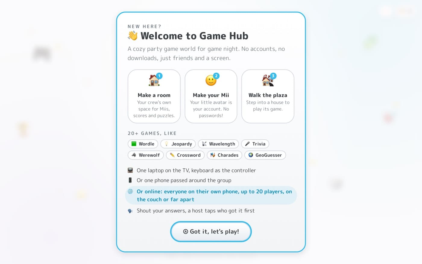 Game Hub